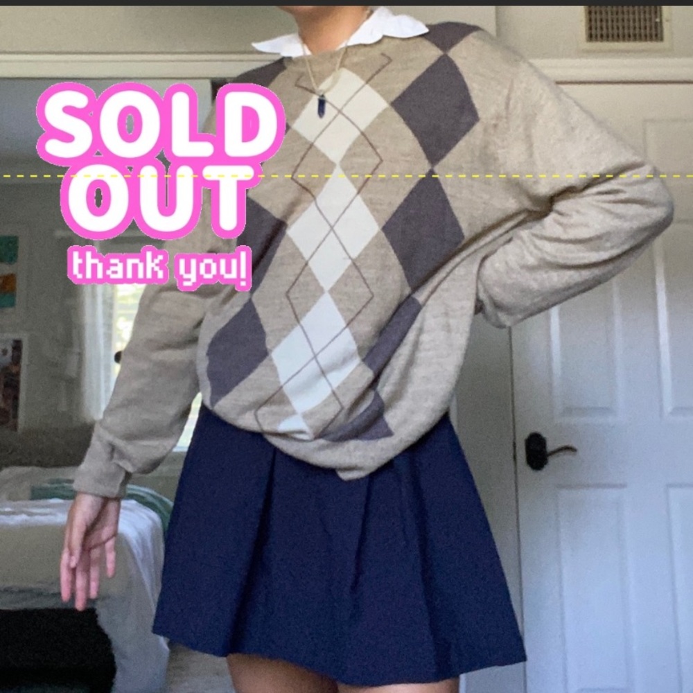 SOLD!!Y2k blue vintage skirt!